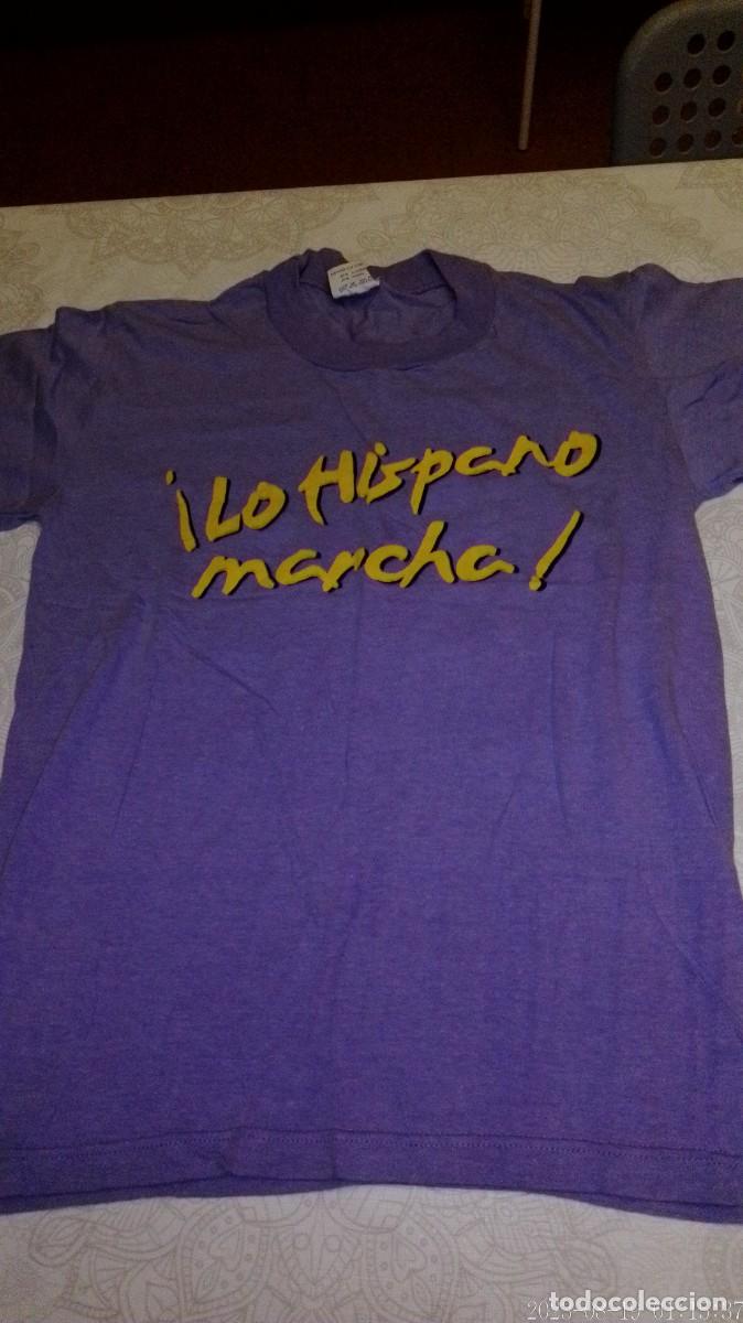 Sports collectibles: Camiseta Lo Hispano Marcha,