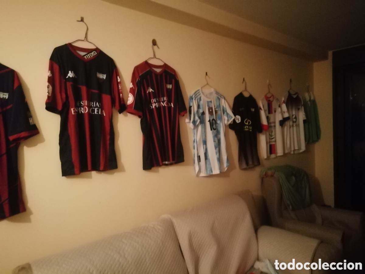 Sports collectibles: Camisetas Extremadura ud. Tallas L. Lote de 7
