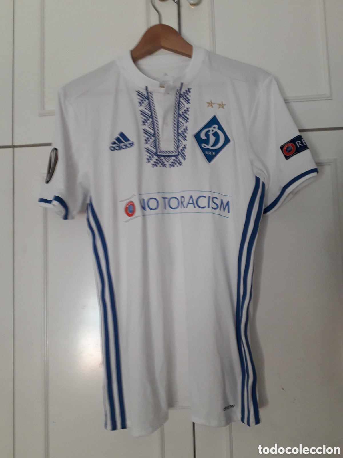 Colecionismo desportivo: Camiseta matchworn FC Dinamo Kiev Khlobas
