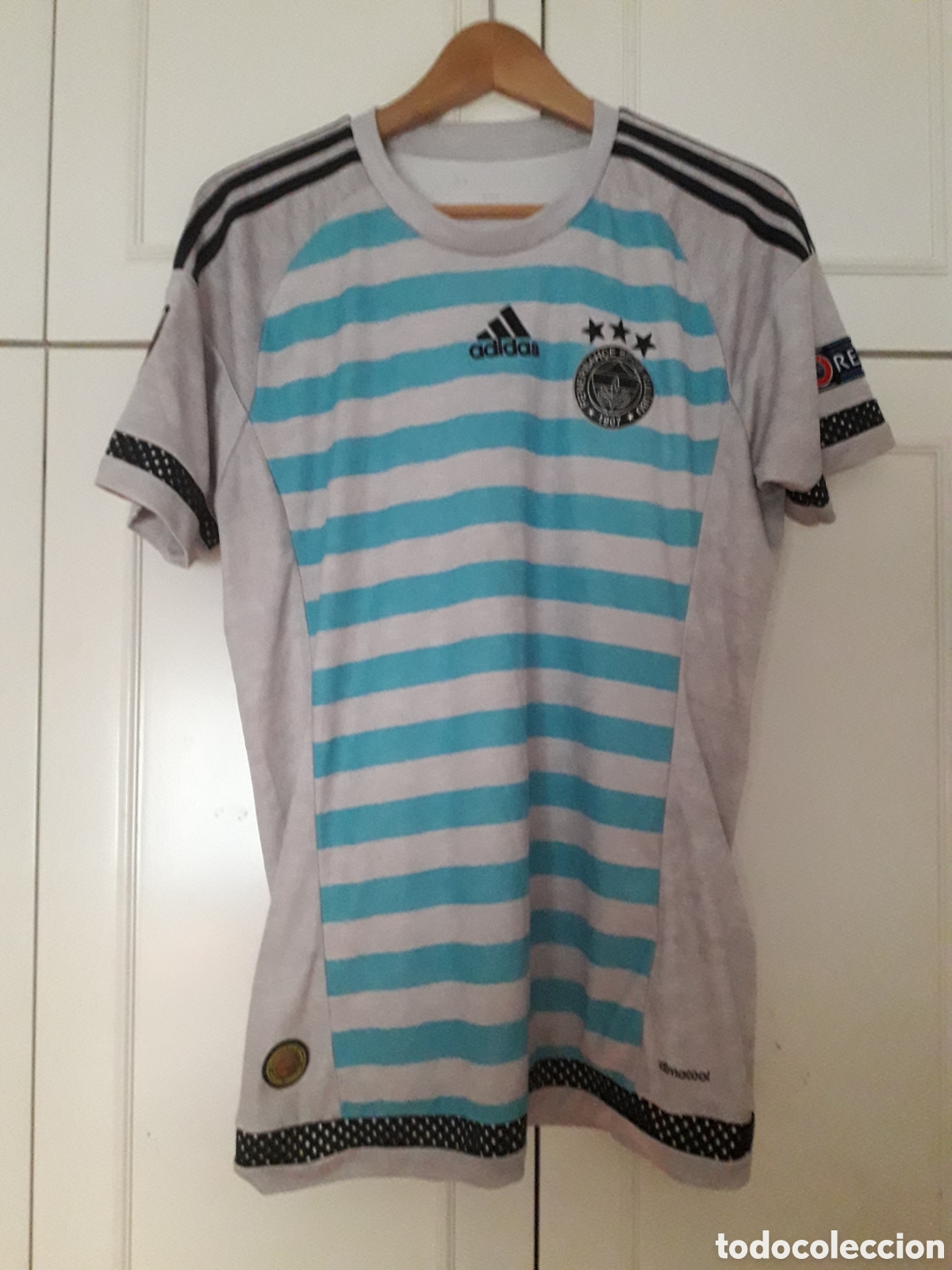 Colecionismo desportivo: Camiseta matchworn Fenerbahce SK Turqu&iacute;a Hakan