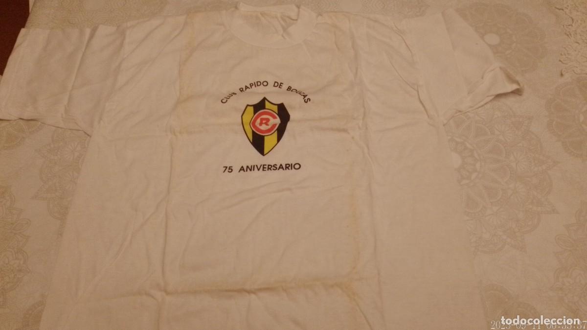 Sports collectibles: Camiseta 75 Aniversario de R. Bouzas