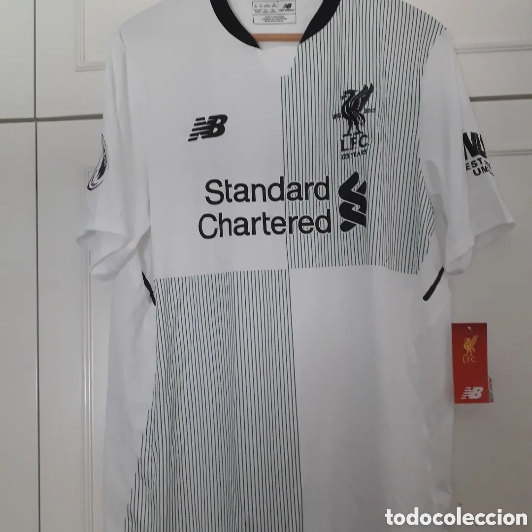 Colecionismo desportivo: Camiseta away Liverpool FC