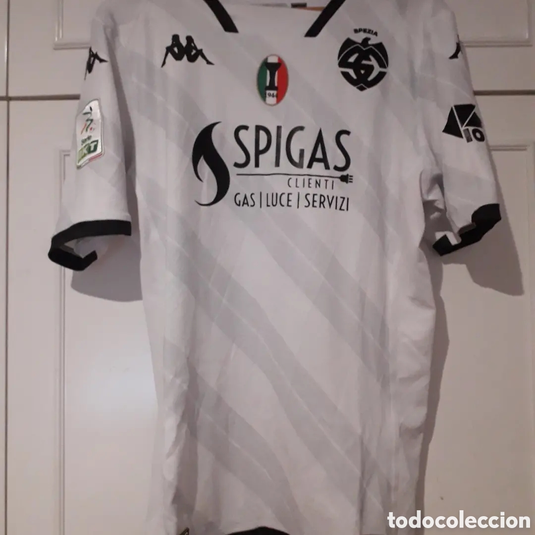 Colecionismo desportivo: Camiseta matchworn La Spezia Italia