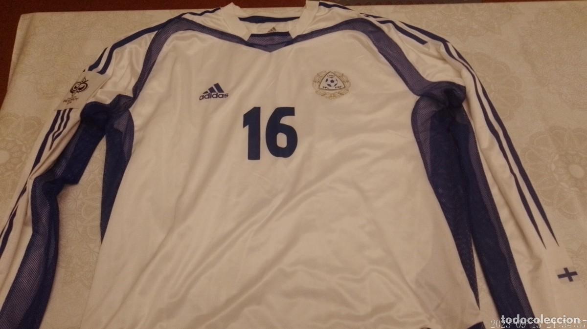 Sports collectibles: Camiseta Finlandia 16 RIIHILAHTI