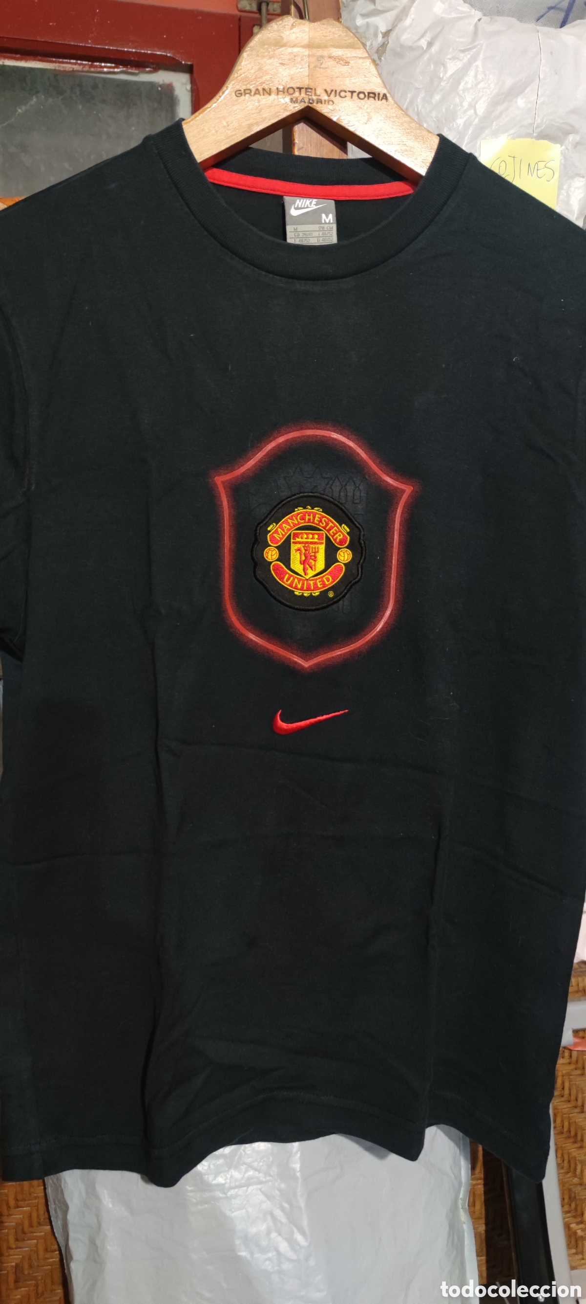 Sports collectibles: Vintage. Camiseta Manchester United.