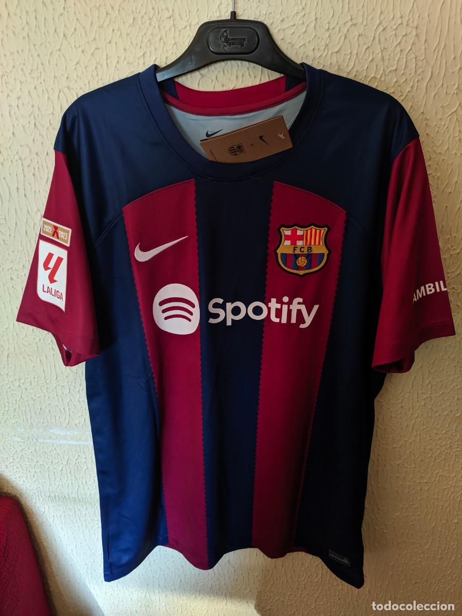 Colecionismo desportivo: Leer anuncio | Nueva a estrenar | Camiseta de Futbol | Talla L | FC Barcelona - 9 Robert Lewandowski