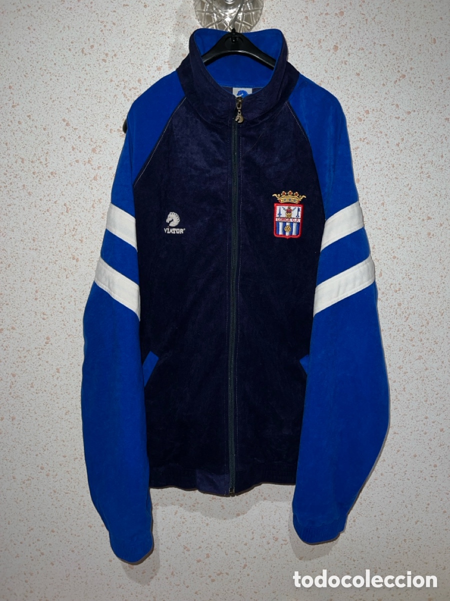 Coleccionismo deportivo: Chandal completo Lorca CF de los 90s Viator - Foto 1