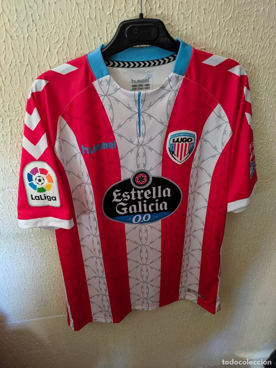 Collezionismo sportivo: Original | camiseta futbol football shirt | Talla S | CD Lugo - 22 Eduard Campabadal - Match Worn