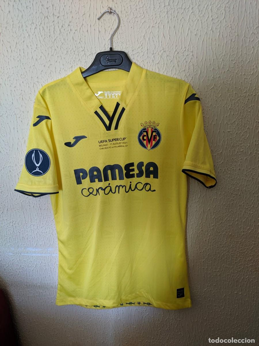 Collezionismo sportivo: Original | camiseta futbol shirt | Talla S | Villarreal CF - 14 Manu Trigueros player Issue Supercup