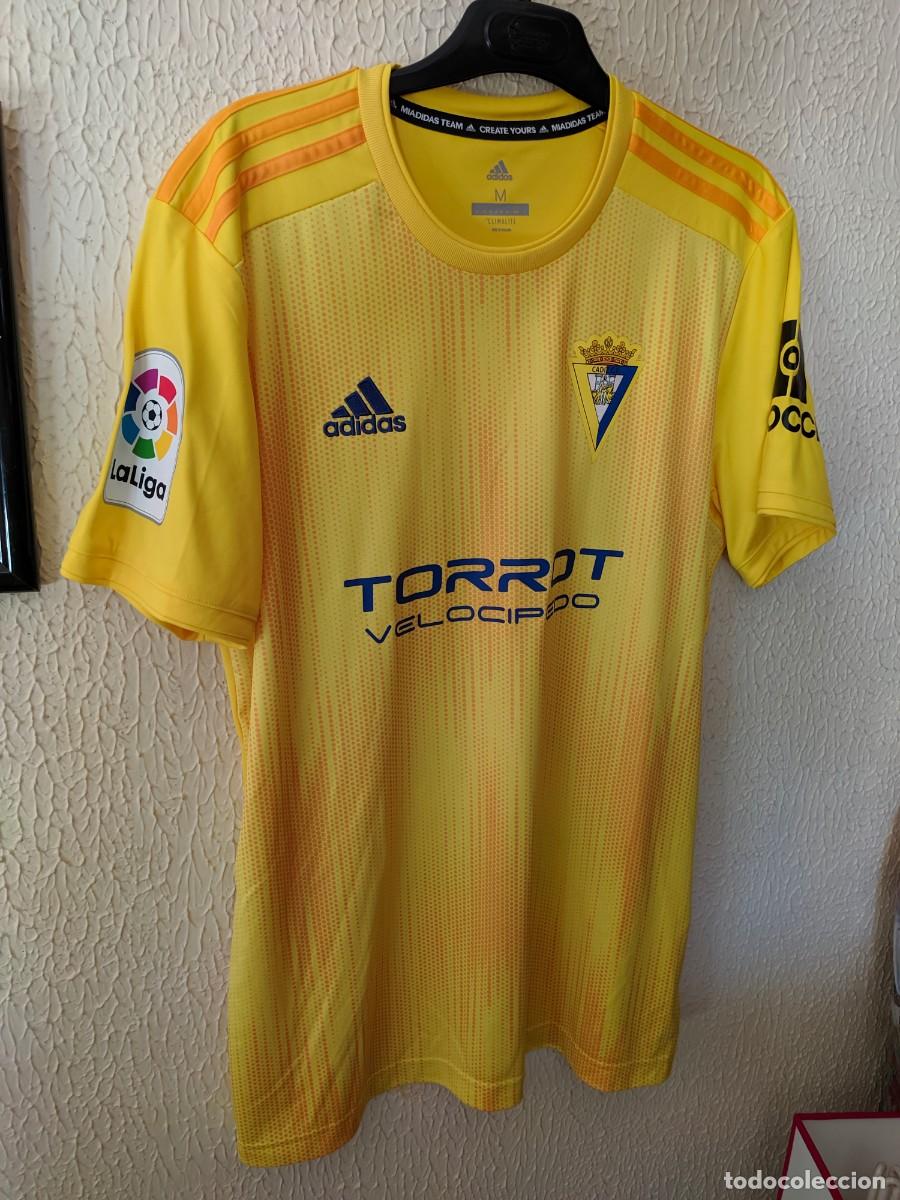 Coleccionismo deportivo: Match Worn - Original | camiseta futbol shirt | Talla M | Cadiz CF - 19 Jean Pierre Rhyner