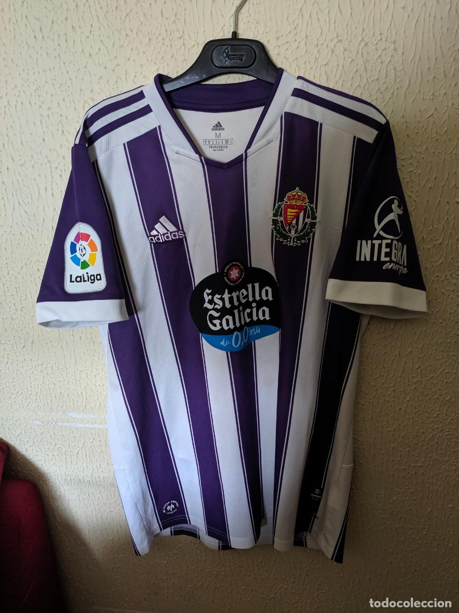 Coleccionismo deportivo: Match Worn - Original | camiseta futbol shirt | Talla M | Real Valladolid - 24 Joaquin Fernandez