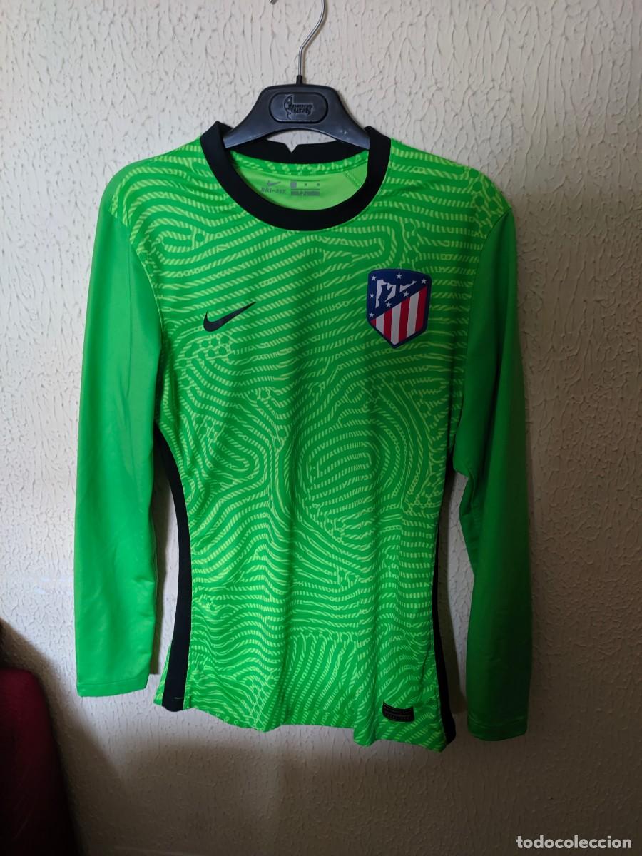 Coleccionismo deportivo: Match Worn cat. inf. - Original | camiseta futbol shirt | Talla M | Atletico Madrid - dorsal 1