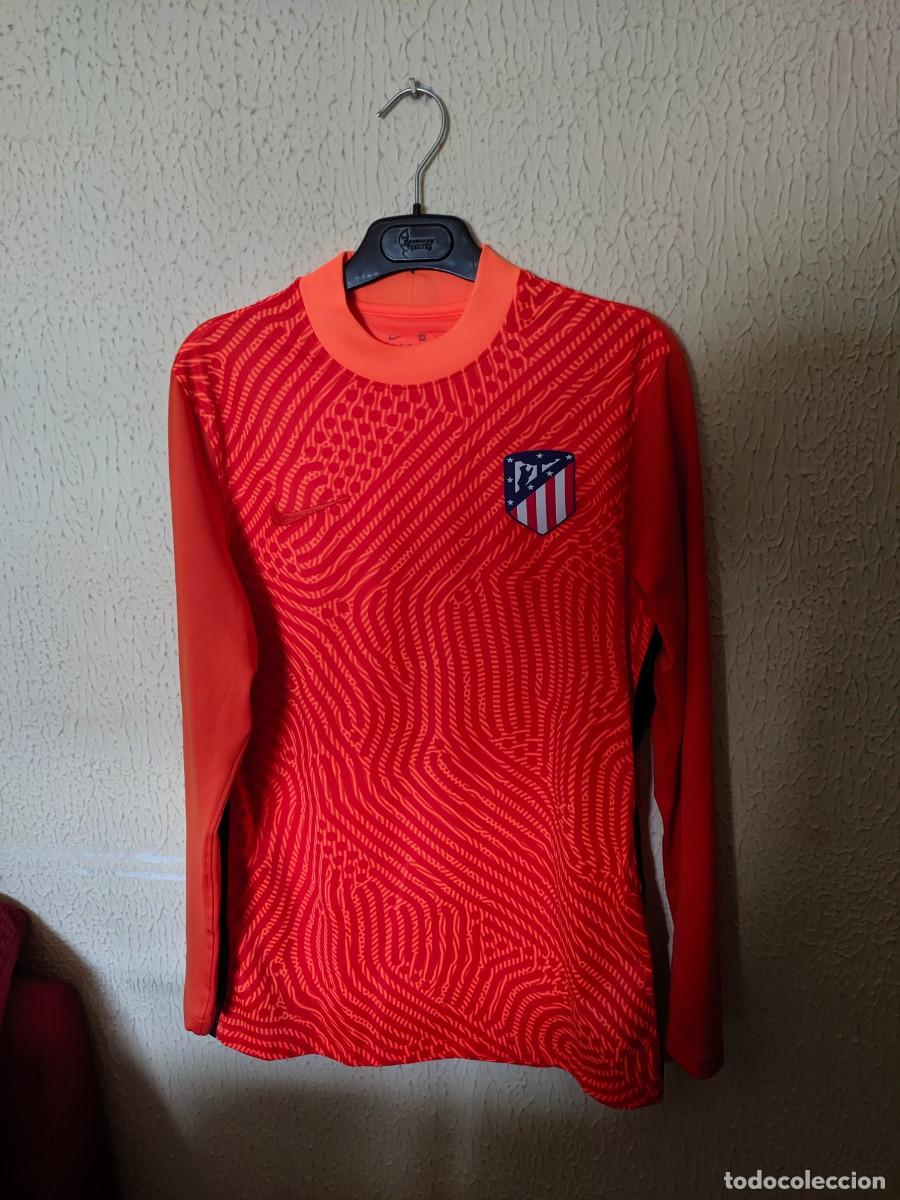 Coleccionismo deportivo: Match Worn cat. inf. - Original | camiseta futbol shirt | Talla M | Atletico Madrid - dorsal 1