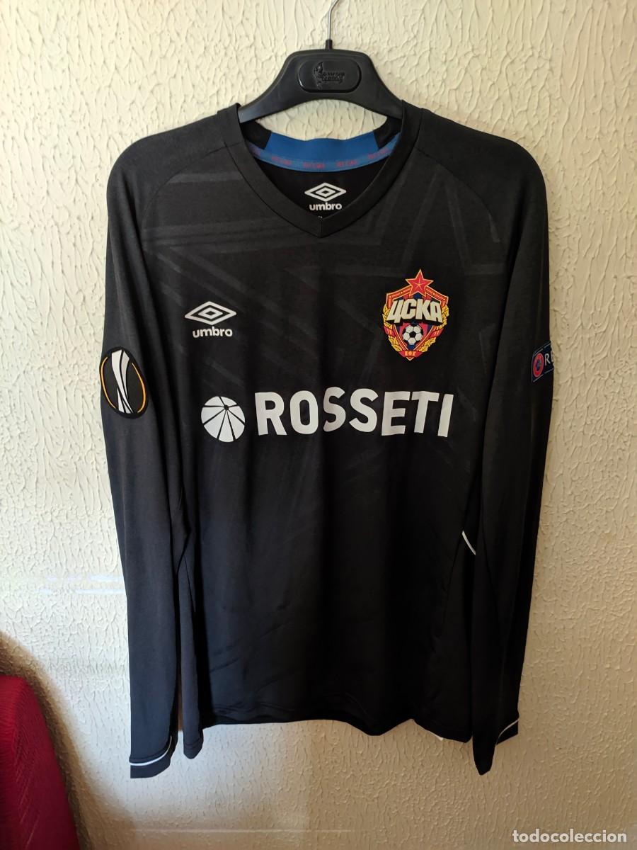 Coleccionismo deportivo: Match Worn - Original | camiseta futbol shirt | Talla M | CSKA Moscu - Moskow - 19 Takuma