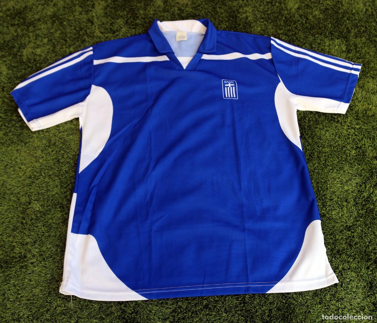 Sports collectibles: Camiseta de F&uacute;tbol de Selecci&oacute;n Grecia 2006