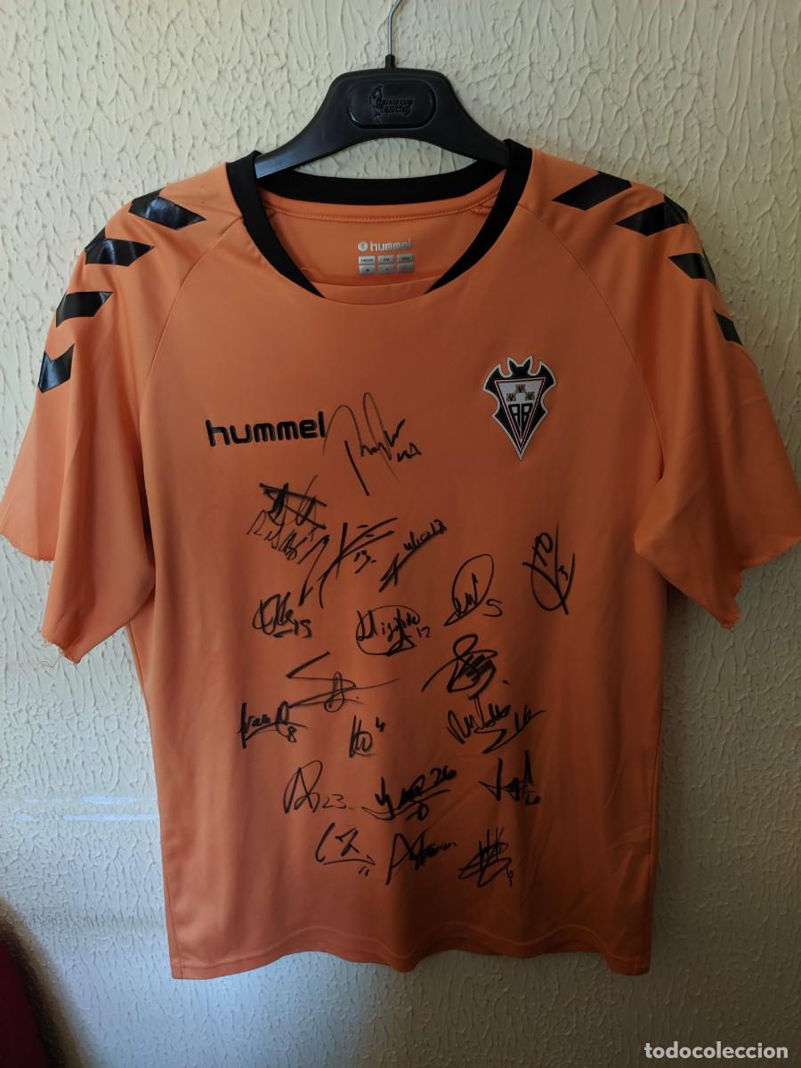 Coleccionismo deportivo: Match Worn y Firmada Original | camiseta futbol shirt | Talla M | Albacete Balompie - 13 Tomeu Nadal