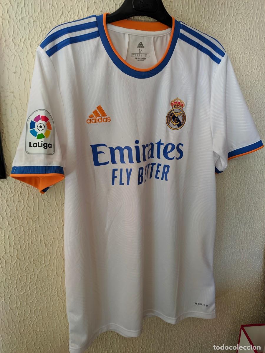 Coleccionismo deportivo: Original | camiseta futbol shirt | Talla M | Real Madrid - 17 Lucas Vazquez - dada por &eacute;l