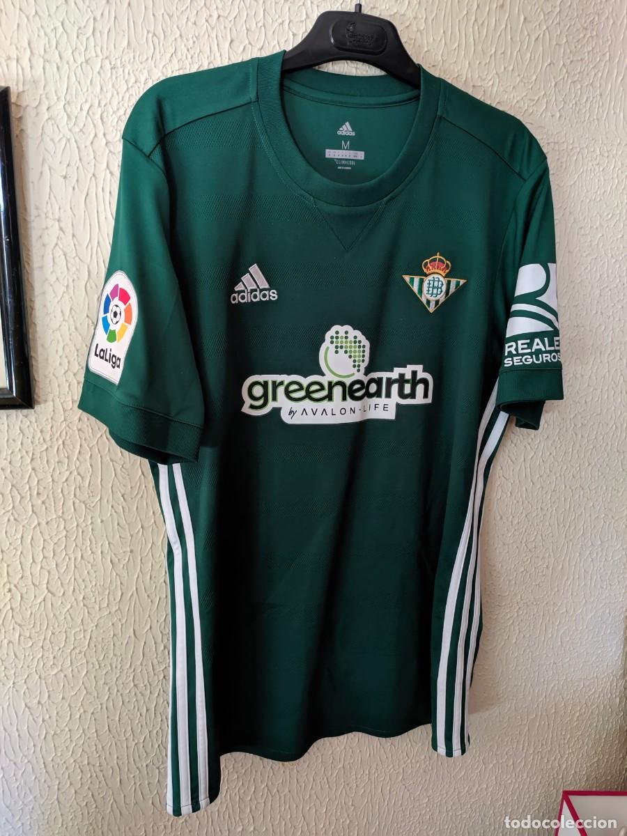Coleccionismo deportivo: Match Worn - Original | camiseta futbol shirt | Talla M | Real Betis Balompie - 3 Javi Garcia