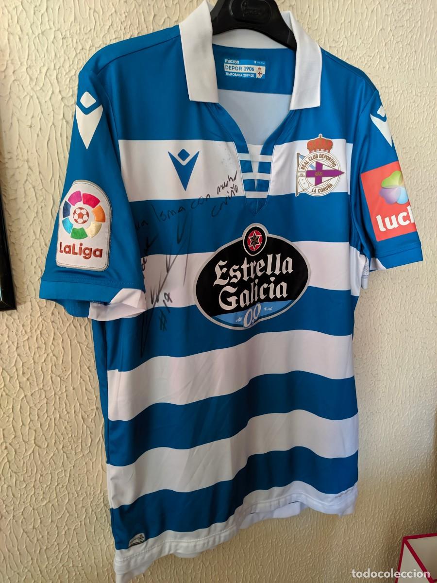 Coleccionismo deportivo: Match Worn y Dedicada - Original | camiseta futbol | Talla M | Deportivo de la Coru&ntilde;a 17 Emre Colak
