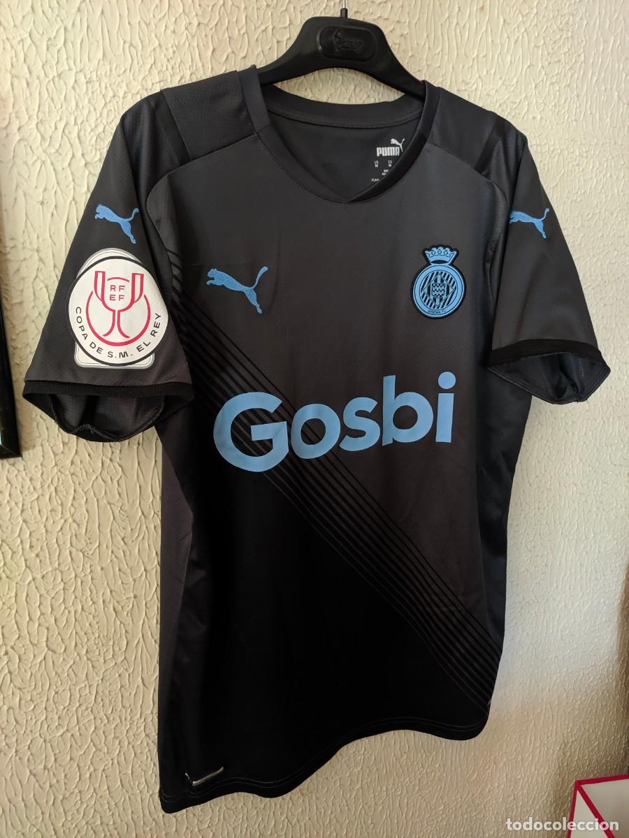 Coleccionismo deportivo: Issue Copa vs Calvo Sotelo Original | camiseta futbol shirt | Talla M | Girona FC 38 Arnau Martinez