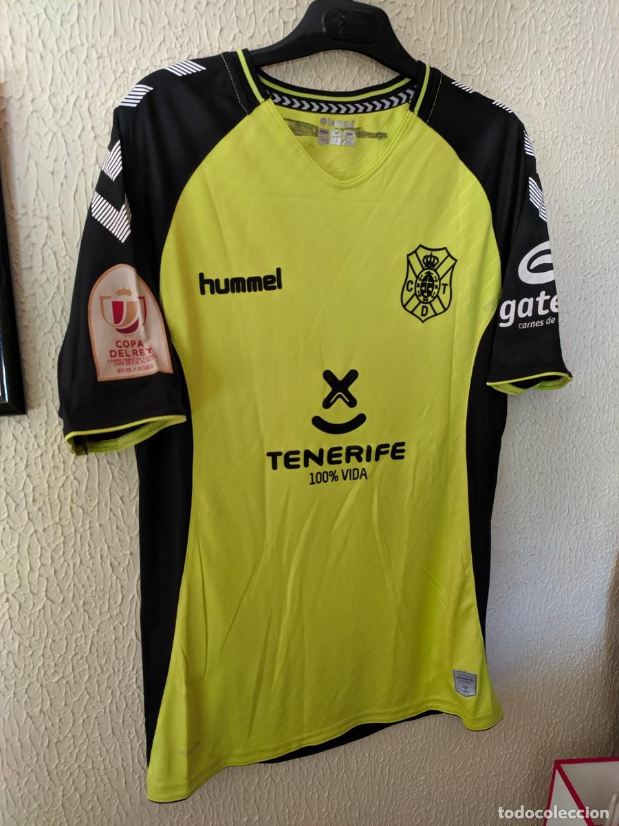 Collezionismo sportivo: Match Worn Copa - Original | camiseta futbol shirt | Talla M | CD Tenerife - 15 Mauro Dos Santos