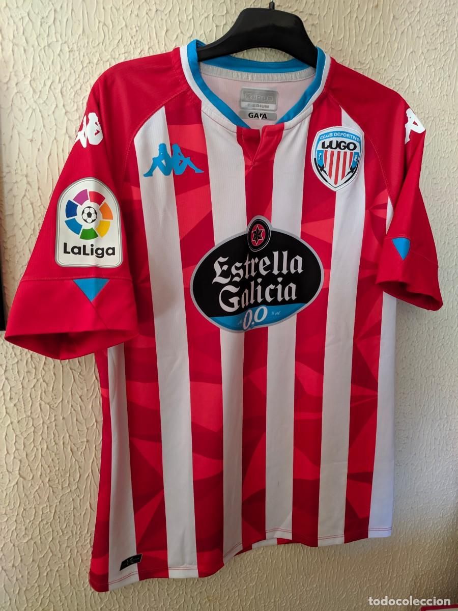 Collezionismo sportivo: Match Worn - Original | camiseta shirt futbol | Talla M | CD Lugo - 15 Roberto Canella