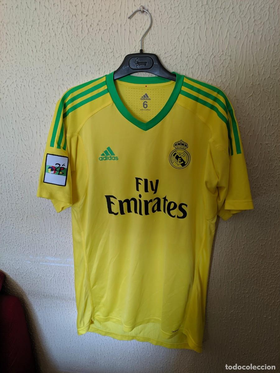 Coleccionismo deportivo: Match Worn - Original | camiseta shirt futbol | Talla 6 - M | Real Madrid Castilla - 1 (Luca Zidane)