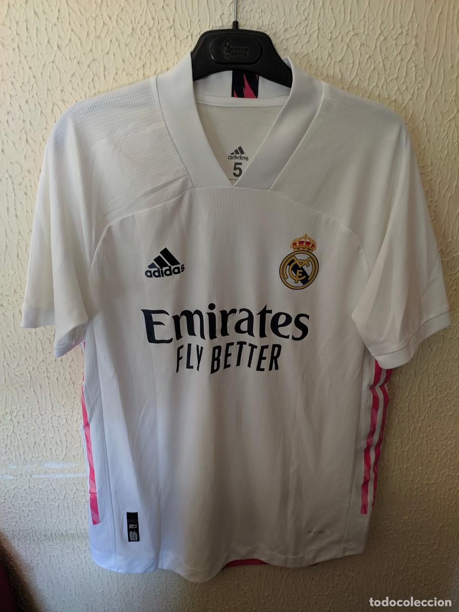 Sports collectibles: Match Worn | Original | Camiseta Futbol | Talla 5 - M | Real Madrid CF - dorsal 6