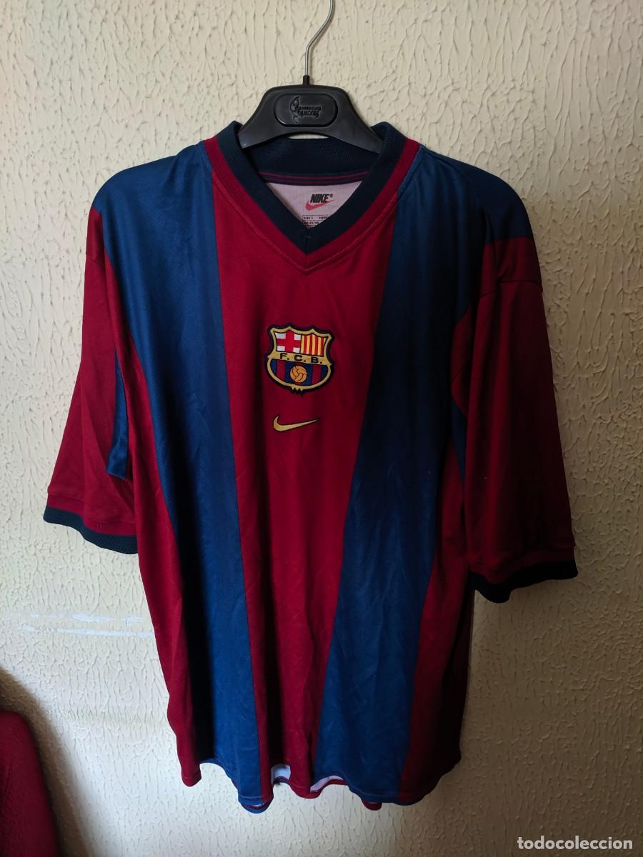 Sports collectibles: Match Worn | Original | Camiseta Futbol | Talla L | FC Barcelona - dorsal 3