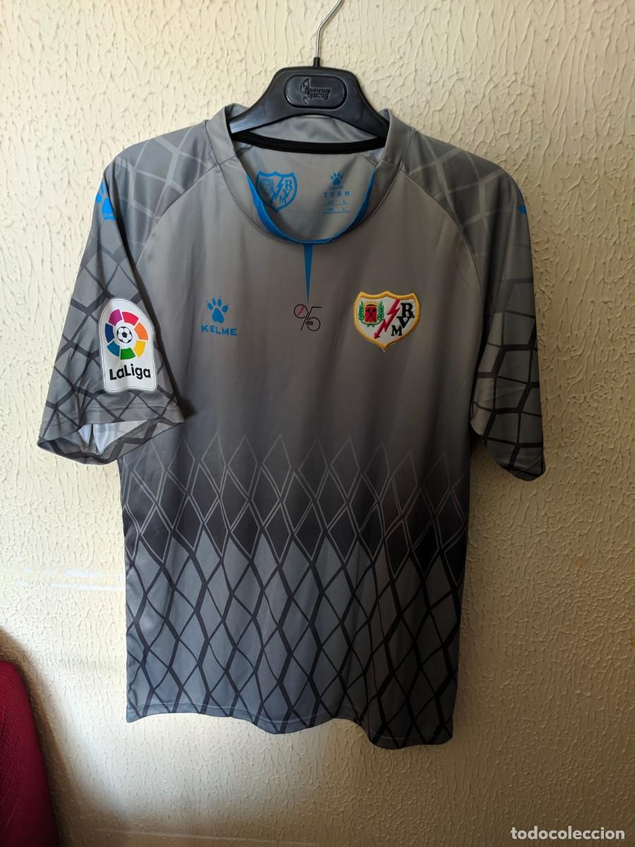Sports collectibles: Match Worn | Original | Camiseta shirt Futbol | Talla L | Rayo Vallecano - dorsal 1