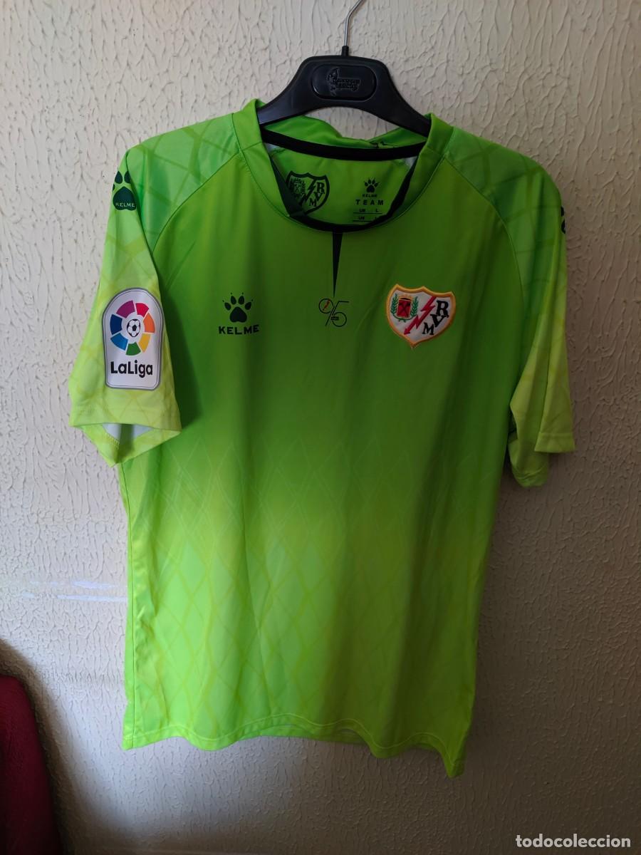 Sports collectibles: Match Worn | Original | Camiseta shirt Futbol | Talla L | Rayo Vallecano - dorsal 1