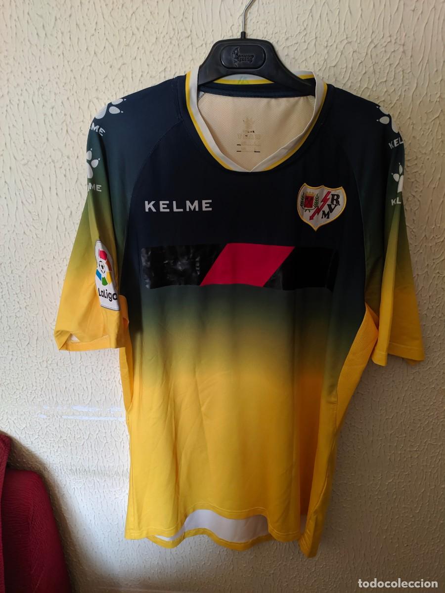 Sports collectibles: Match Worn | Original | Camiseta shirt Futbol | Talla L | Rayo Vallecano - dorsal 1