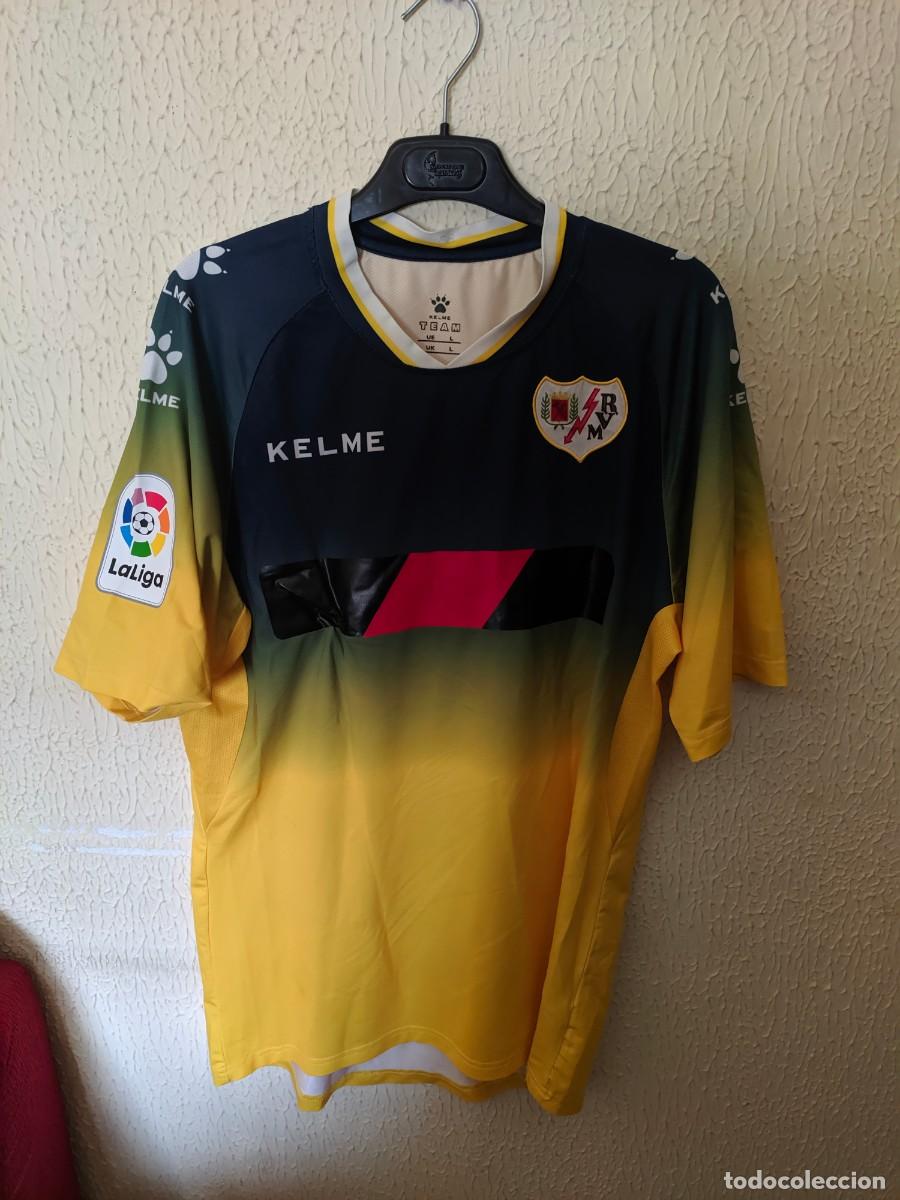 Sports collectibles: Match Worn | Original | Camiseta shirt Futbol | Talla L | Rayo Vallecano - dorsal 13