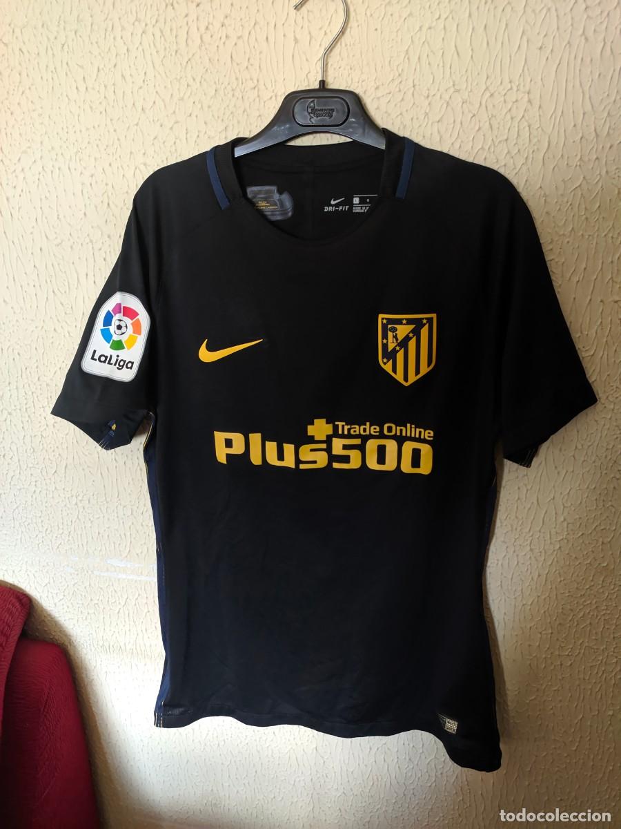 Sports collectibles: Match Worn vs Sporting | Original | Camiseta shirt Futbol | Talla L | Atletico de Madrid - 14 Gabi