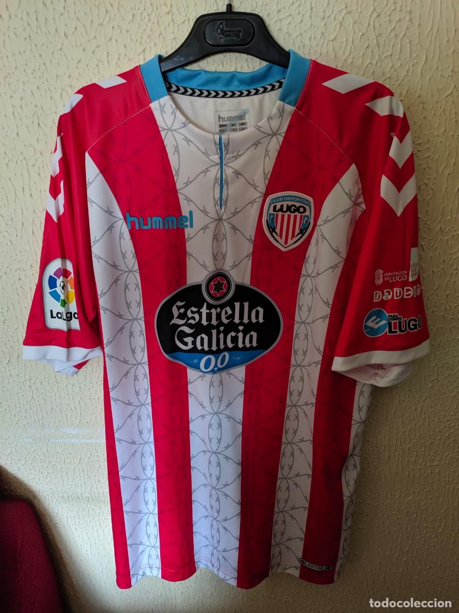 Sports collectibles: Match Worn | Original | Camiseta shirt Futbol | Talla L | CD Lugo - 23 Miguel Vieira