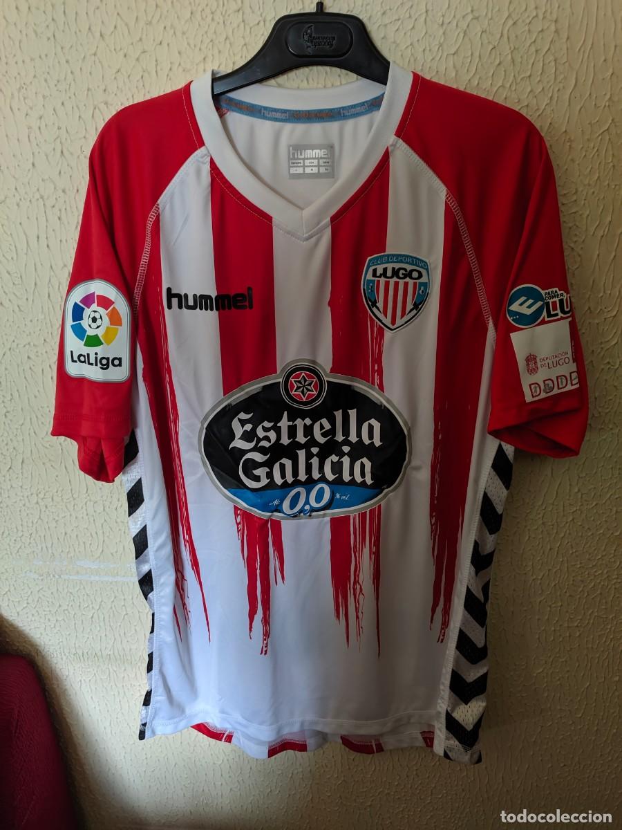 Sports collectibles: Match Worn | Original | Camiseta shirt Futbol | Talla L | CD Lugo - 12 Brayan Perea