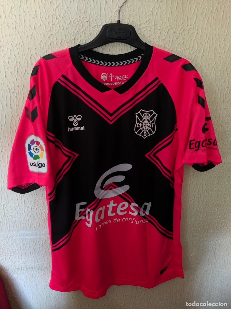 Colecionismo desportivo: Match Worn | Original | Camiseta shirt Futbol | Talla L | CD Tenerife - 2 (Pablo Larrea)
