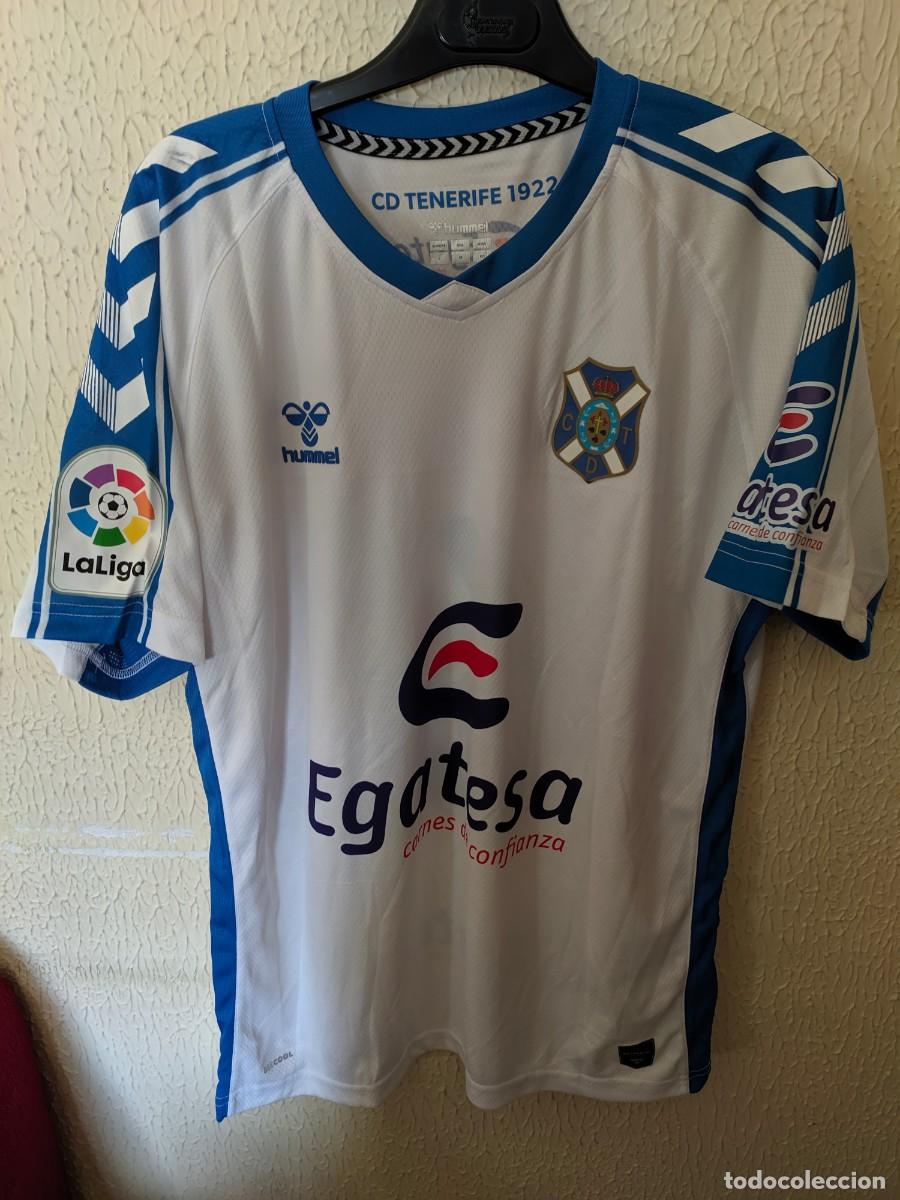 Colecionismo desportivo: Match Worn | Original | Camiseta shirt Futbol | Talla L | CD Tenerife - 6 (Alexandre Corredera)