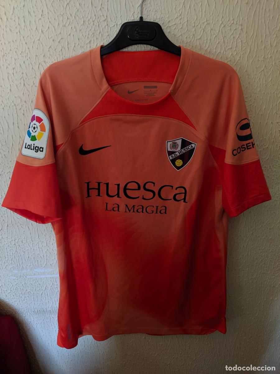 Colecionismo desportivo: Match Worn vs Villarreal B | Original | Camiseta Futbol | Talla L | SD Huesca - 1 Andres Fernandez
