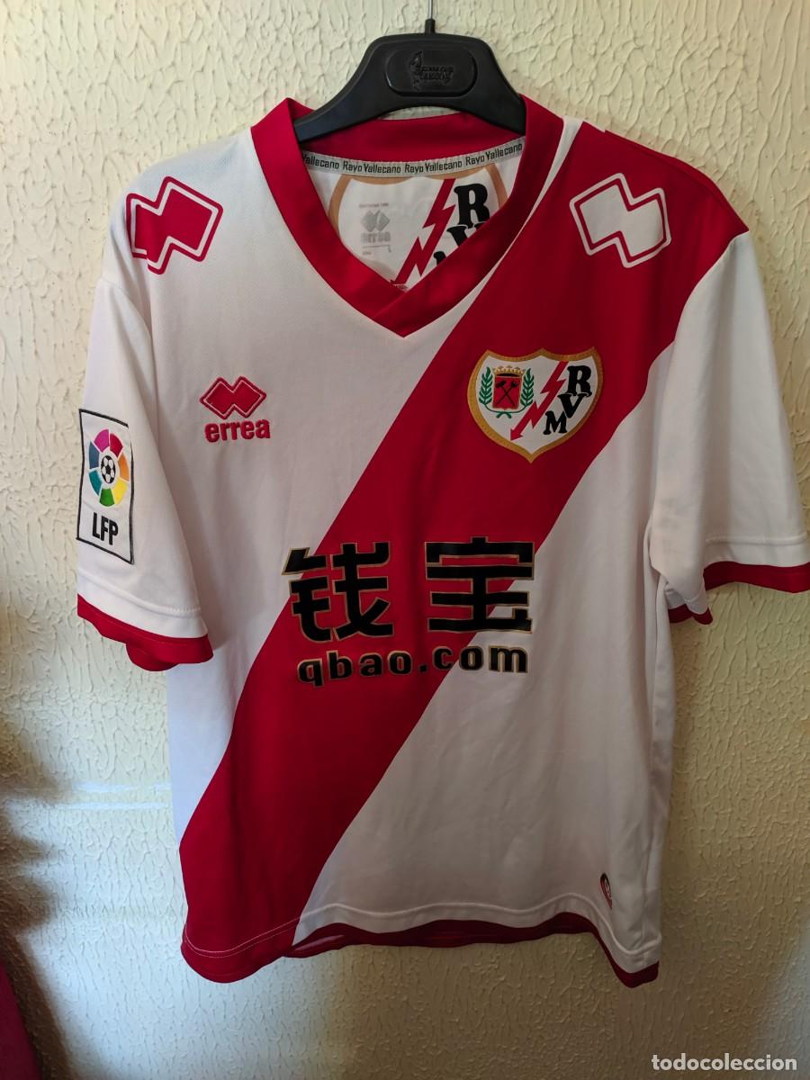 Colecionismo desportivo: Match Worn | Original | Camiseta shirt Futbol | Talla L | Rayo Vallecano - 2 Roberto Roman - Tito