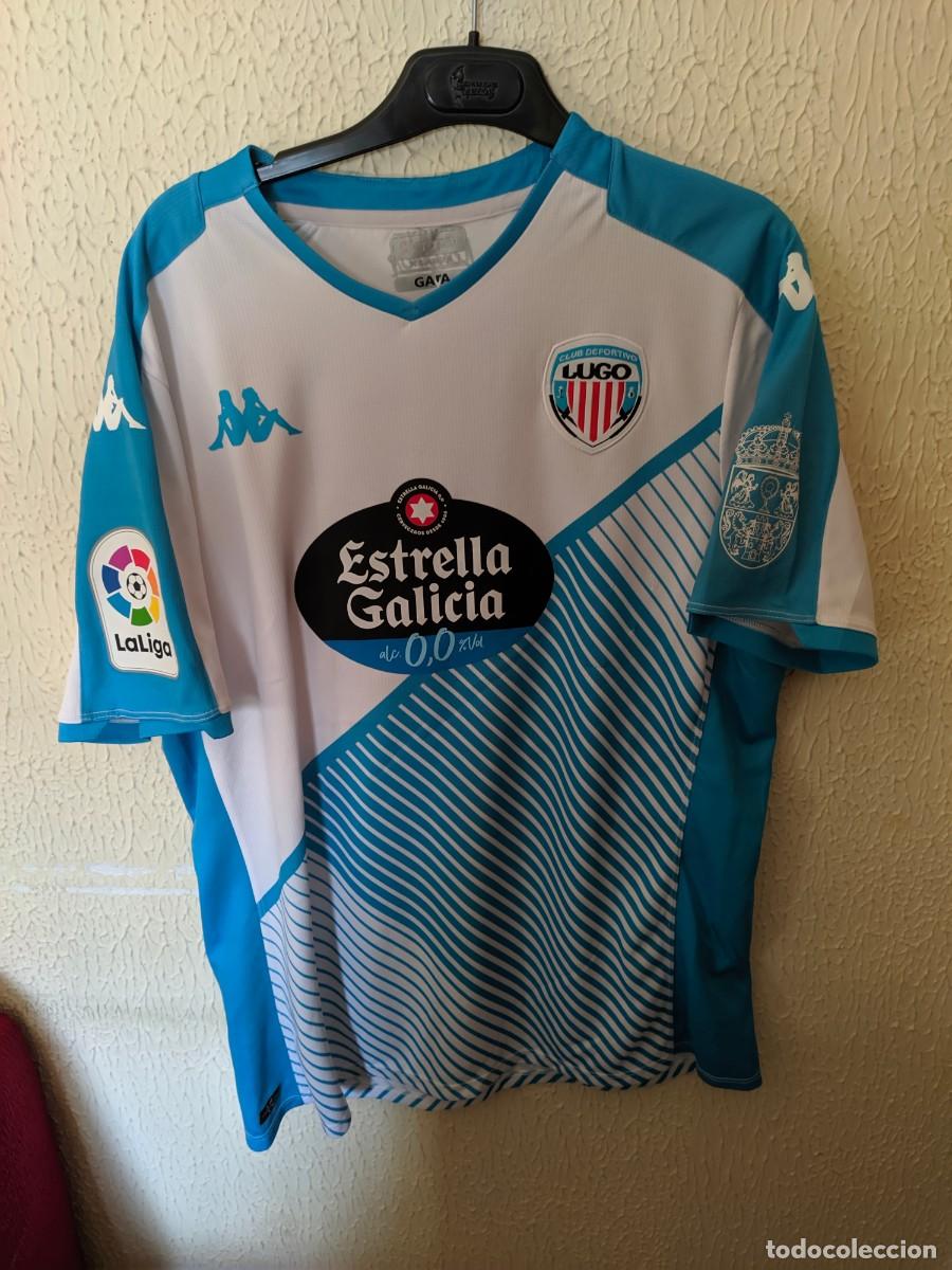 Colecionismo desportivo: Match Worn | Original | Camiseta shirt Futbol | Talla XL | CD Lugo - 34 Fran Vieites