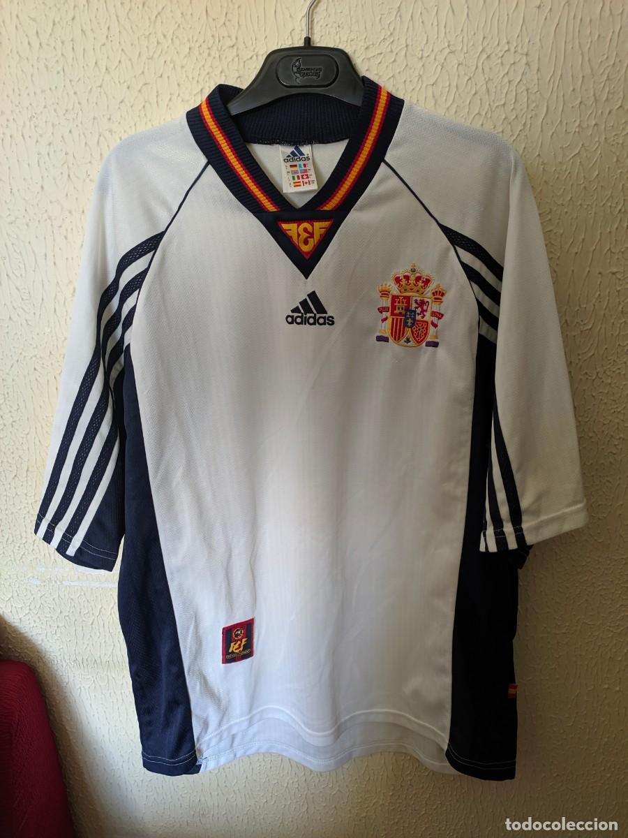 Colecionismo desportivo: Original | Camiseta futbol football shirt trikot maglia | Talla L | Seleccion de Espa&ntilde;a