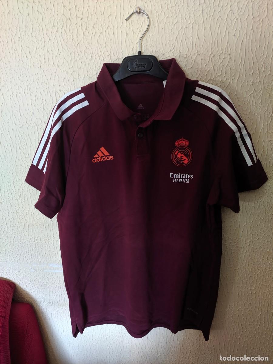 Colecionismo desportivo: Original | Camiseta futbol football shirt trikot maglia | Talla L | Polo del Real Madrid CF - player