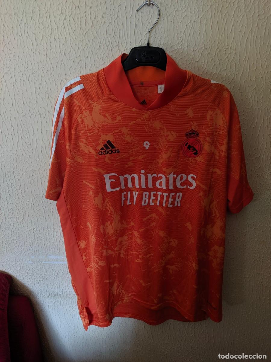 Colecionismo desportivo: Original | Camiseta futbol football shirt trikot maglia | Talla L | Real Madrid CF - 9 player