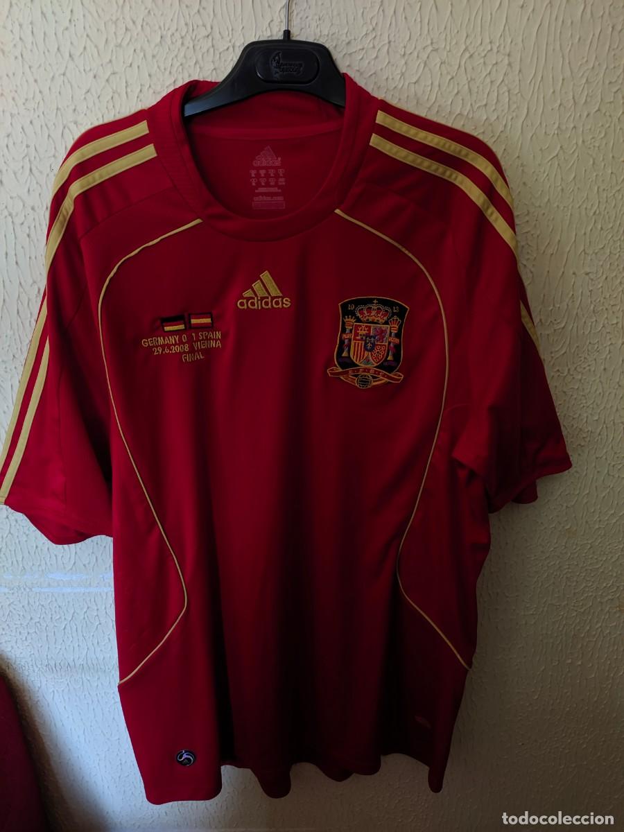 Colecionismo desportivo: Original | Camiseta futbol football shirt trikot maglia | Talla XL | Seleccion de Espa&ntilde;a - Euro 2008