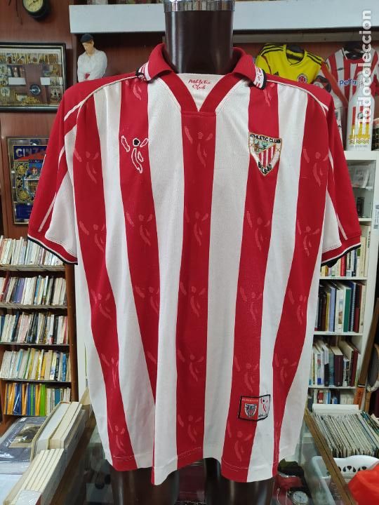 Coleccionismo deportivo: CAMISETA DEL ATHLETIC DE BILBAO. TALLA XXL. &Eacute;POCA 2001?. NOMBRE A LA ESPALDA. TDKDEP8