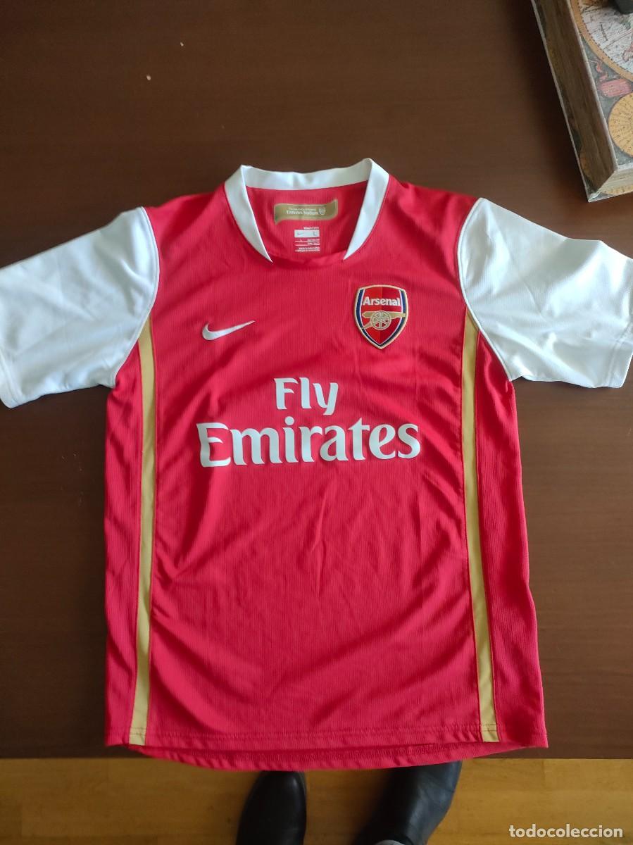 Coleccionismo deportivo: Camiseta Arsenal