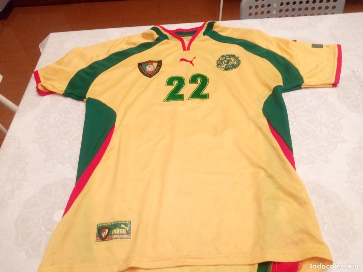 Colecionismo desportivo: Camiseta de Camerun
