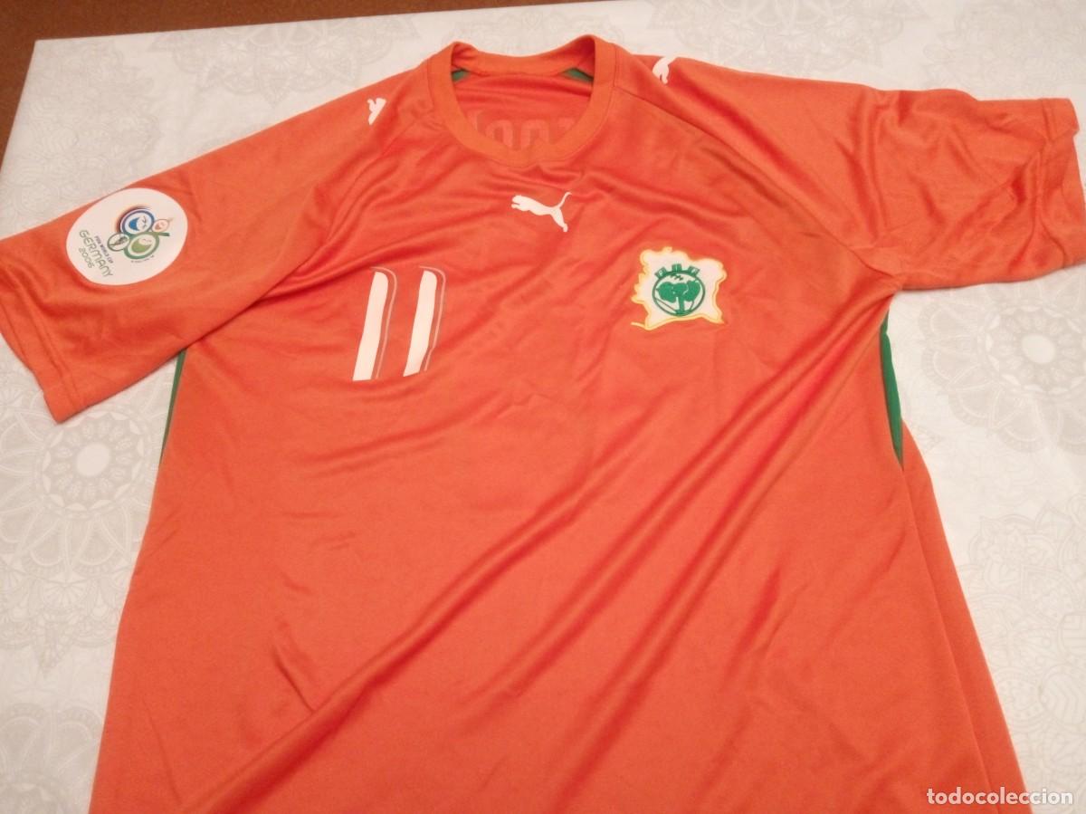 Sports collectibles: Camiseta Costa de Marfil