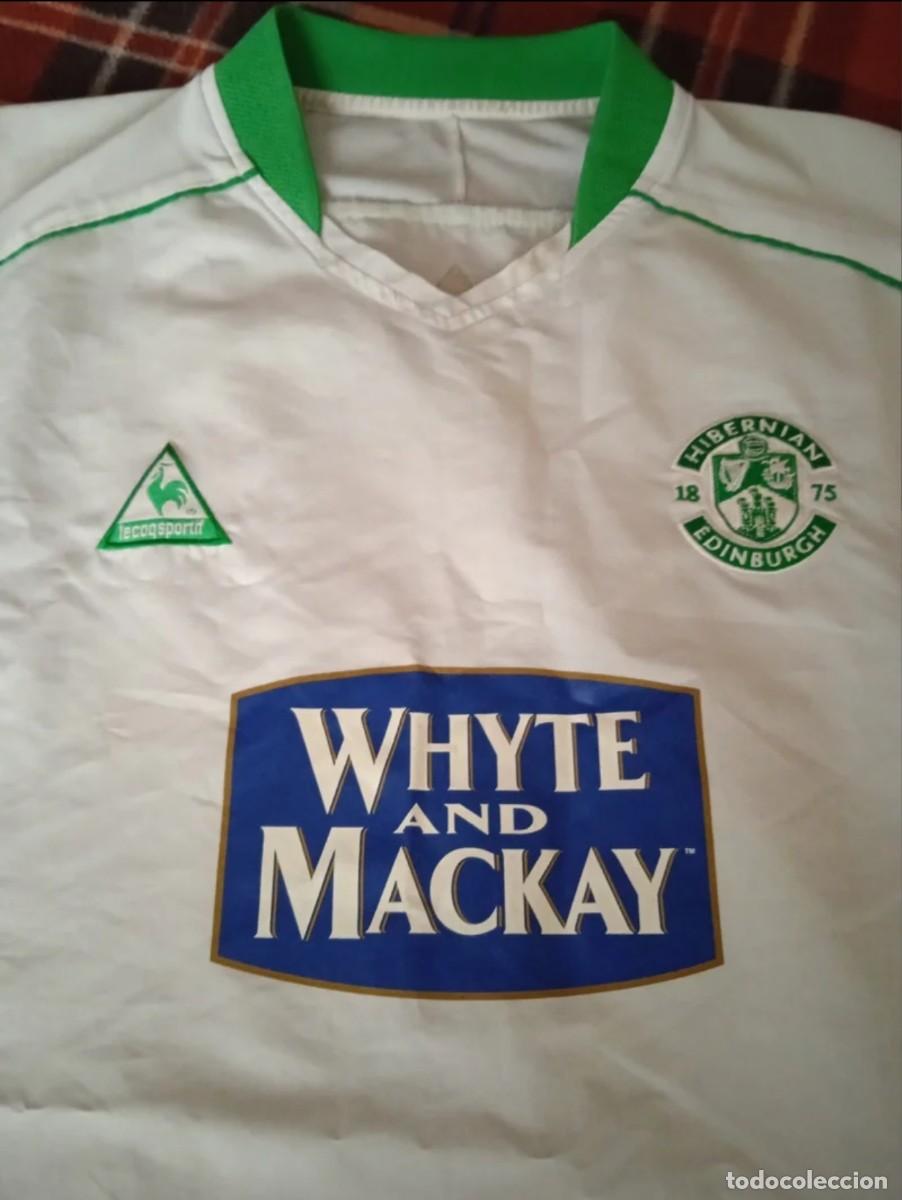 Sports collectibles: Hibernian FC 2004-2005 Camiseta visitante - Talla L